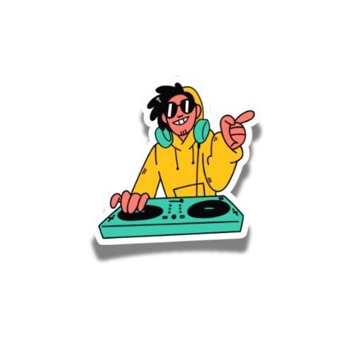 Dj boy Sticker