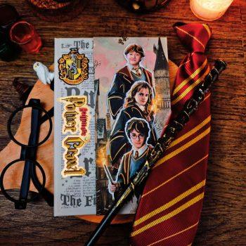 A5 Harry Potter Notebook – Hufflepuff Theme with 100 Printed Pages | Magnetic flap for a neat and secure close  | 100 GSM premium quality with full-color designs for Harry Potter lovers, students, and collectors(Hufflepuff)