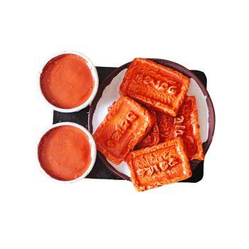 CHAI BISCUIT Themed Miniature 3D Fast Food Fridge Magnet | Refrigerator Magnets | Best Gifting Item| Best Souvenir Gift | Home and Kitchen Decoration | Kitchen Decor | Handmade in India | 3D Fridge Magnets | Best for Gifting (Approx. 4 to 6 cm)