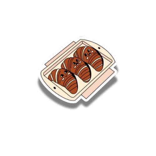 Croissant Sticker