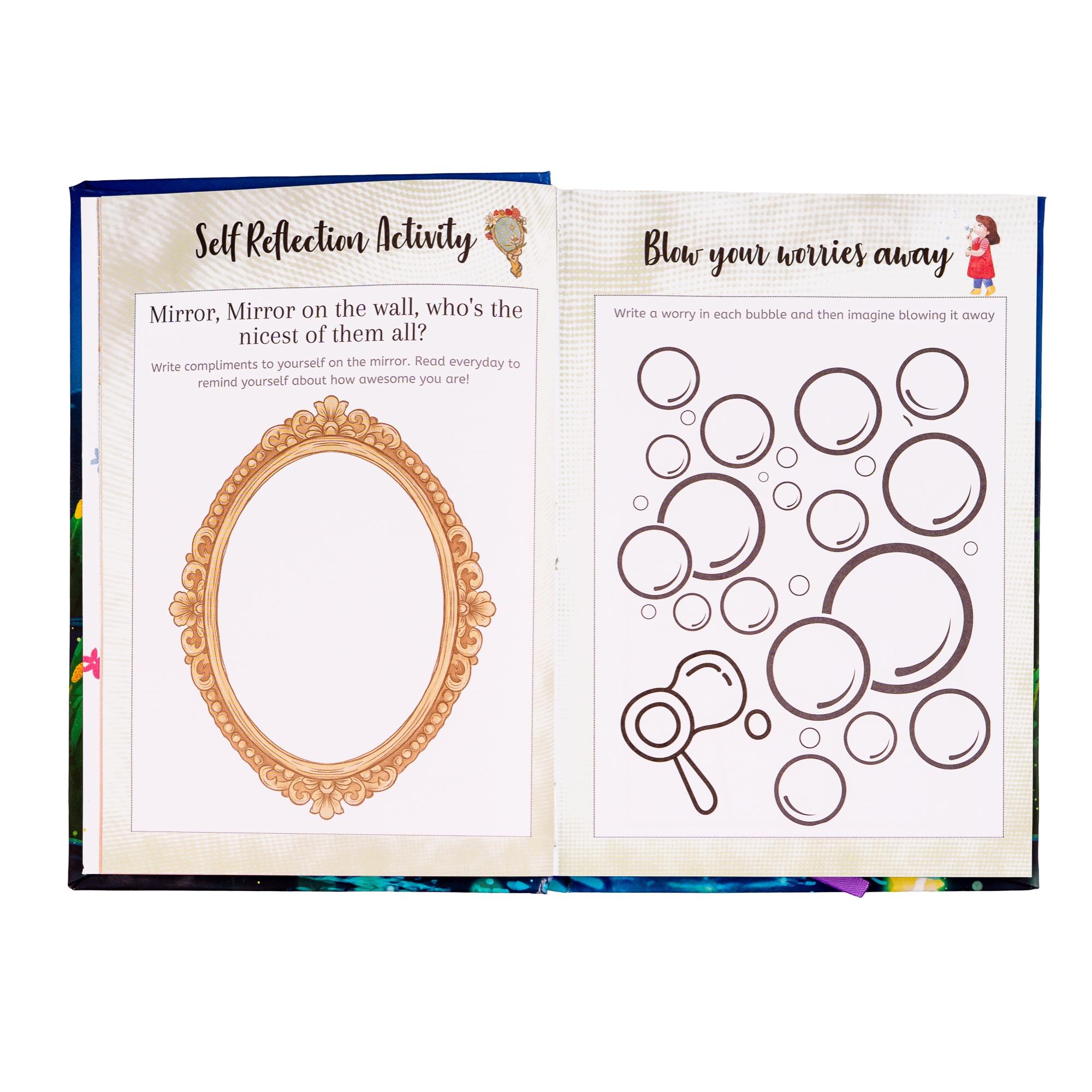 Bloom within thoughts - Undated Planner Combo| 320 pages Matte laminatation Undated Planner|100 GSM| 500+ Aesthetic non tearable Sticker book|FREE BOOKMARK | FREE PANDA MINI NOTEPAD |Weekly Ajenda,Monthly view,Sleep tracker,Habbit tracker,Medication Tracker,Budget planning | 15cm x 23cm - Image 6